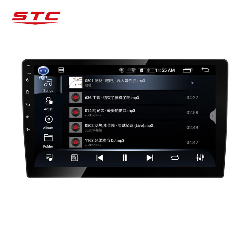 STC dashboard T5 android 10 car audio video player android auto option with DSP+carplay+auto