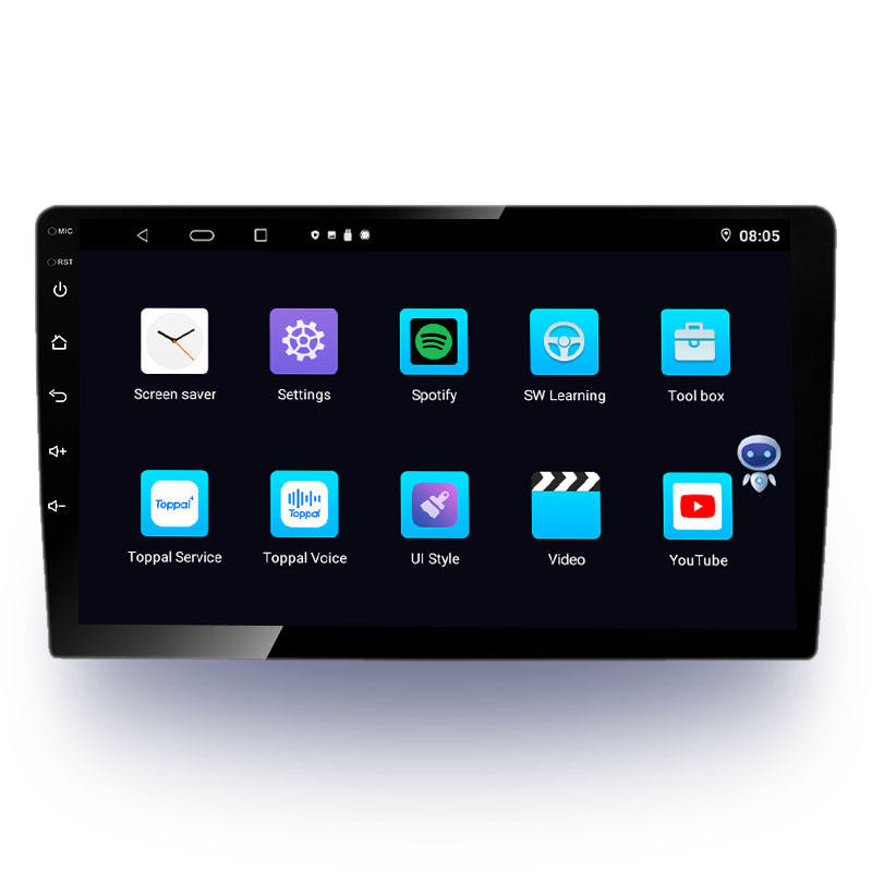 1001A10D Universal 10 Inch 2din Android 10 Multimedia Screen Rds AHD Dsp Carplay 2+32G Car Radio Stereo Player Video