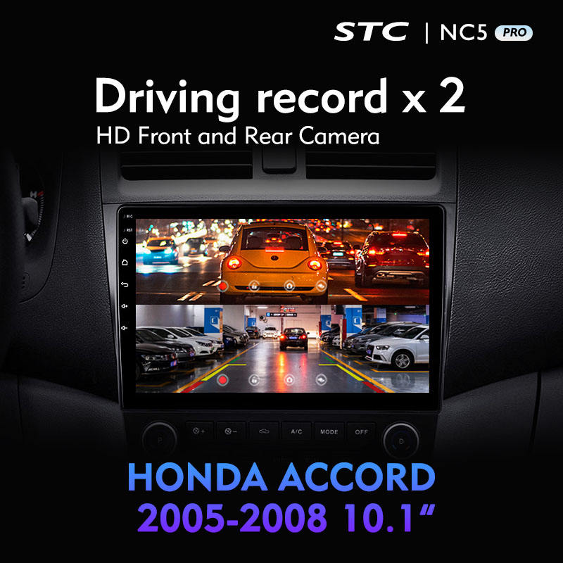 10.1 Inch Touch Screen Multimedia System Android Car Radio Dvd Player for HONDA ACCORD 2005 2008 Gps Navigation Car Audio