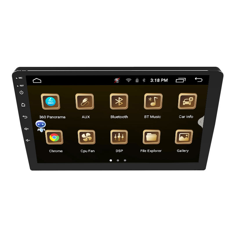 Slim body Android 10 Inch HD Touch Screen IPS Touch Car Radio Autoradio GPS Navigation 4G/WIFI FM Car Player