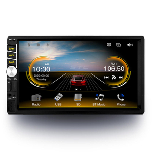 Universal 1 DIN 7-inch Car Mp5 Player Touch Screen Stereo Automatic Radio Multimedia Player