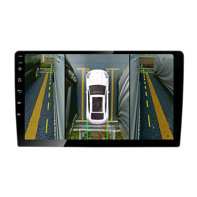 Android Screen Car 2 DIN With Rear Review Camera Navigation GPS Map Car Stereo Radio Multimedia Video DVD Player
