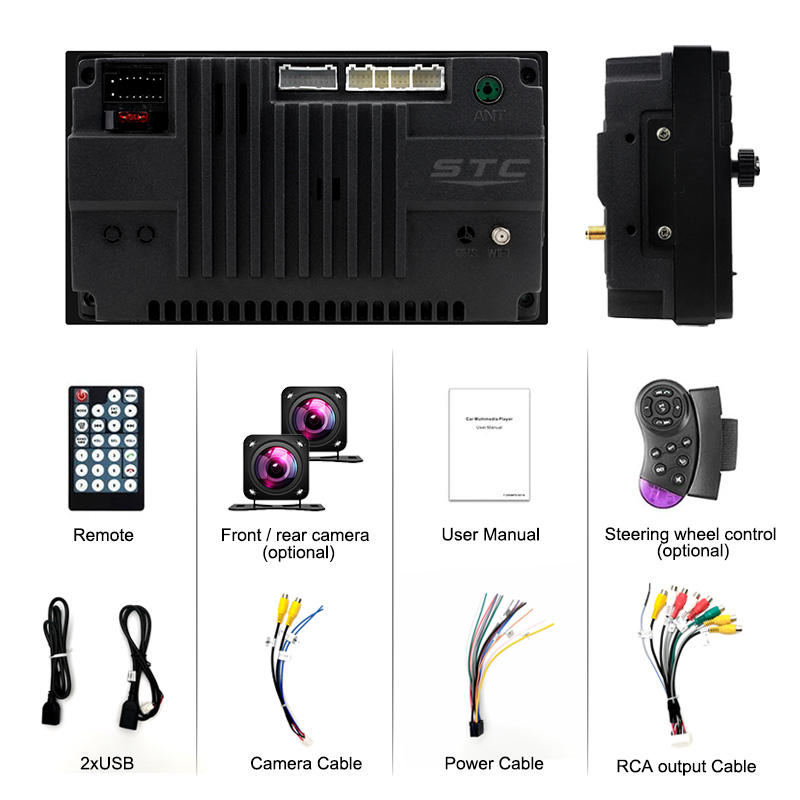 Universal Car Stereo Audio 2din BT Mirror Link Touch Screen Gps Navigation Universal Radio 7inch Car Mp5 Player