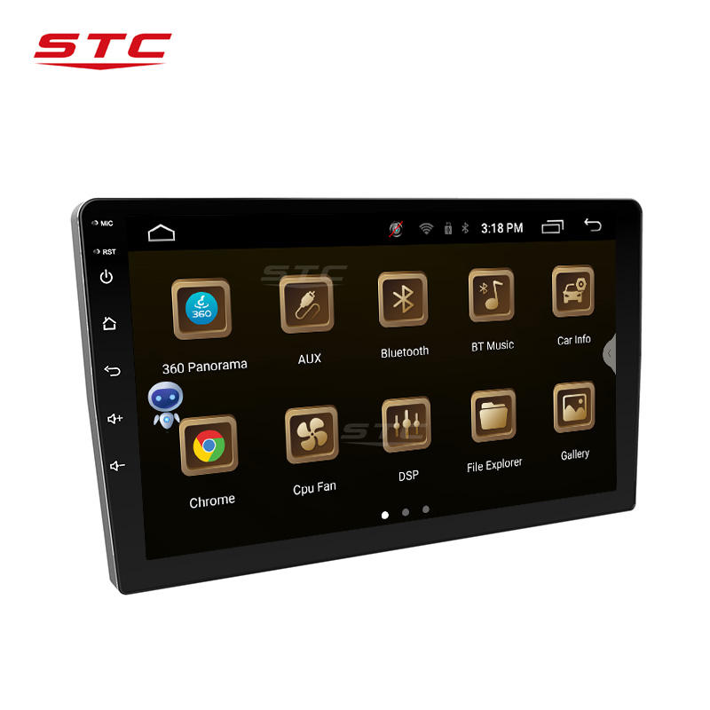 6+128G Universal Gps Navigation Autoradio System 2 Din 10.1 Inch Android Stereo Radio Dsp Car Audio Processor Venom
