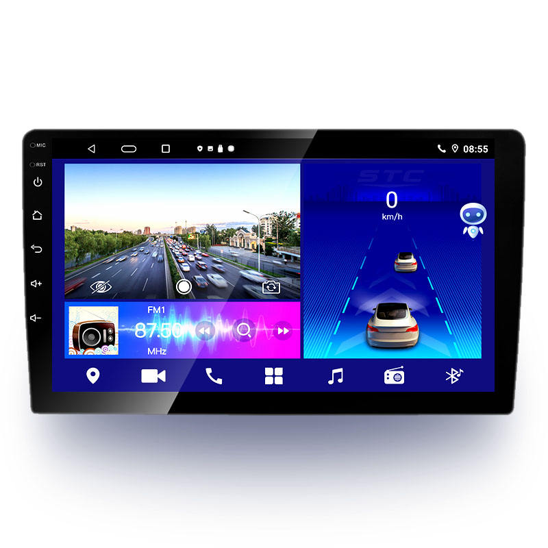 Universal 1 Din IPS 1024*600 Touch Screen Android 2 +32g BT/GPS/WiFi /Mirror Link/AM/Carplay/DSP Gps Car Navigator