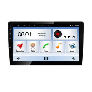 Universal Android 10 IPS GPS Navigation Car Video Multimedia DVD Player For Peugeot 407 Android Car Radio