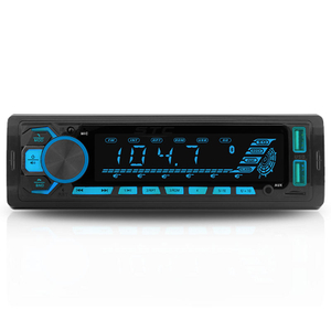 STC Car Receiver Mp3 1 Din LCD Screen Car Stereo with DSP 12V Rc Voice Control Car Radio