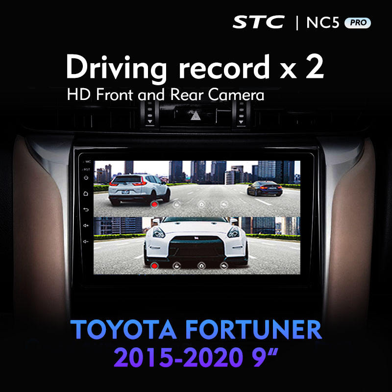 Car Dvd Player 2.5D Touch Screen Android Car Radio Stereo for FORTUNER 2 2015 To 2020 Multimedia System Audio Car Cd Dvd Player