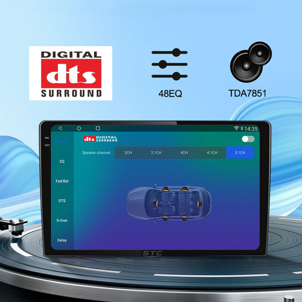 Car Stereo Dvd Player Navigation QLED 2K Screen 360 Panoramic Camera System