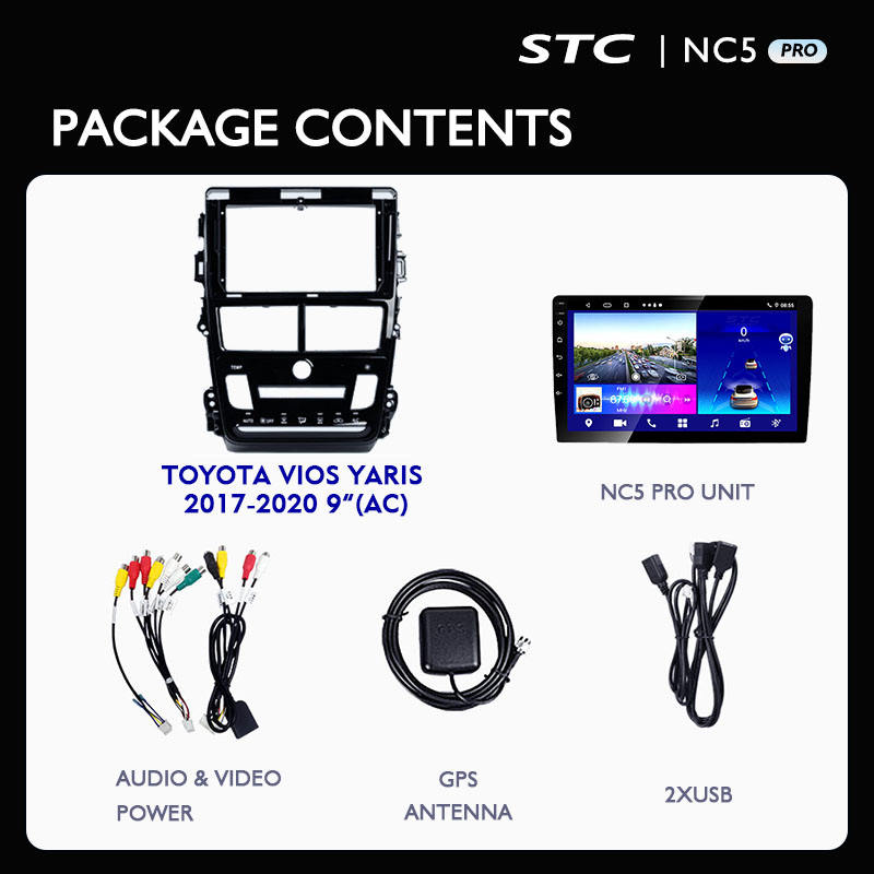 9-inch IPS Touch Screen Android 10.0 Multimedia System Car Dvd Player