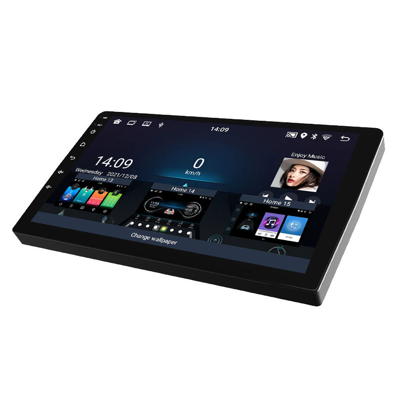 Universal 10 Inch Touch Screen slim body Android Auto GPS Navigation Video Radio Stereo Audio Car Player