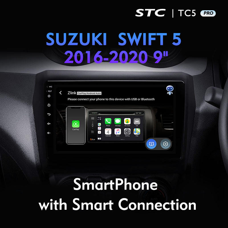 New Arrival Android 10 2.5D Touch Built in Dsp Carplay Wifi Navigation Car Video for SUZUKI SWIFT 5 2016 2017 2018 2019 2020 Car