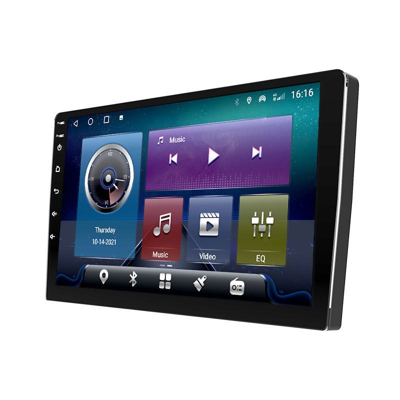 Top quality 10.1 inch 6+128G smooth touch screen support car radio for android universal car video player